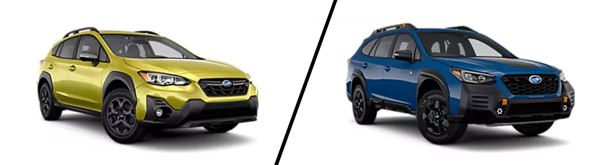 2023 Subaru Crosstrek vs 2023 Subaru Outback