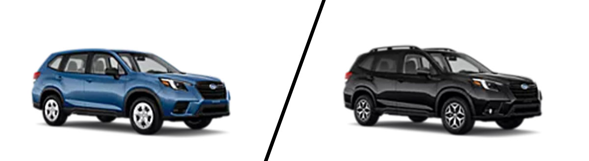 2024 Subaru Forester Base vs 2024 Subaru Forester