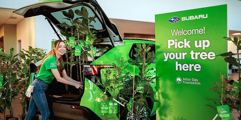 Image: Subaru and the Arbor Day Foundation Unveil Largest Corporate Tree Distribution Program in Nonprofit's History
